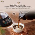 Ấm sắc thuốc Bear 3,5L SB-AST35 (Tiếng Việt) - Ảnh 8