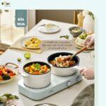Bộ bếp điện đôi đa năng Bear SB-BD02N kèm nồi chảo - Ảnh 13