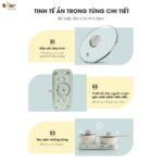 Bộ bếp điện đôi đa năng Bear SB-BD02N kèm nồi chảo - Ảnh 8