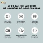 Đế làm nóng đồ uống Bear DRBD-C16J5 (Bản Quốc Tế) - Ảnh 2