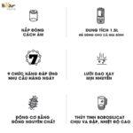 Máy làm sữa hạt Bear 1,5L chống ồn PBJ-B06S2 (Bản Quốc Tế) - Ảnh 17