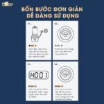 Máy làm sữa hạt Bear 1,5L chống ồn PBJ-B06S2 (Bản Quốc Tế) - Ảnh 5