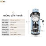 Máy pha cà phê Bear CF-B02V1 (Bản Quốc Tế) - Ảnh 2