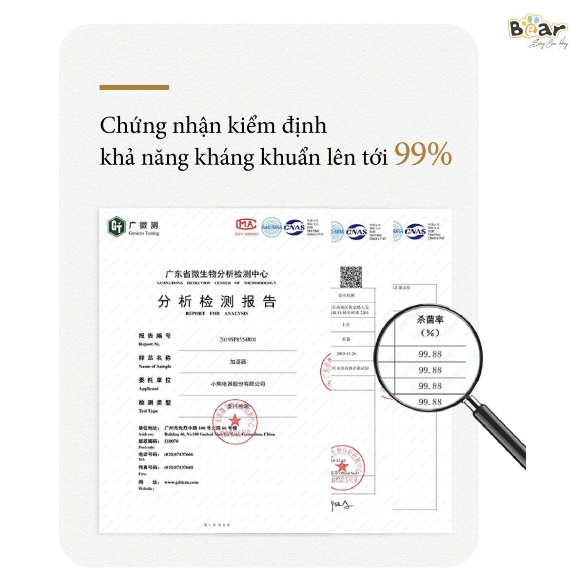 Máy phun sương tạo độ ẩm Bear JSQ-C45U1 (Bản Quốc Tế) - Ảnh 16