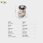 Máy trộn bột Bear 3,5L HMJ-A35Q2 (Bản Quốc Tế) - Ảnh 9