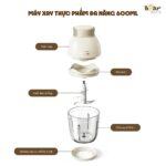Máy xay ăn dặm Bear 0,6L QSJ-D02Q1 (Bản Quốc Tế) - Ảnh 3