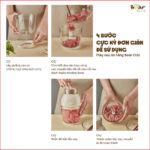 Máy xay ăn dặm Bear 0,6L QSJ-D02Q1 (Bản Quốc Tế) - Ảnh 13