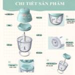 Máy xay ăn dặm Bear 0,6L GR-B06V1 (Bản Quốc Tế) - Ảnh 5