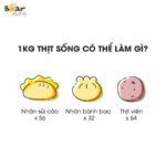 Máy xay thịt Bear 2,5L QSJ-C04R8S (Bản Quốc Tế) - Ảnh 7