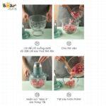 Máy xay thịt Bear 2,5L QSJ-C04R8S (Bản Quốc Tế) - Ảnh 19
