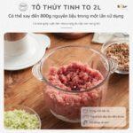 Máy xay thịt Bear 2L SB-MA02L (Bản Quốc Tế) - Ảnh 19