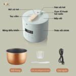 Nồi áp suất điện Bear 2,5L SB-AS25L (Bản Quốc Tế) - Ảnh 15