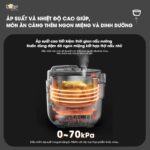 Nồi áp suất điện Bear 2,5L SB-AS25L (Bản Quốc Tế) - Ảnh 7
