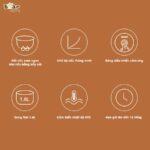 Nồi cơm điện Bear 1,6L SB-NC16L (Bản Quốc Tế) - Ảnh 2