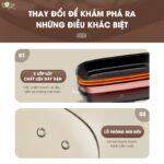 Nồi lẩu Bear 2 ngăn 4,5L SB-NL45K (Bản Quốc Tế) - Ảnh 5