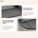 Nồi lẩu Bear 2 ngăn 4,5L SB-NL45K (Bản Quốc Tế) - Ảnh 7