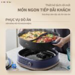 Nồi lẩu Bear 2 ngăn 6L SB-NL60U (Bản Quốc Tế) - Ảnh 9