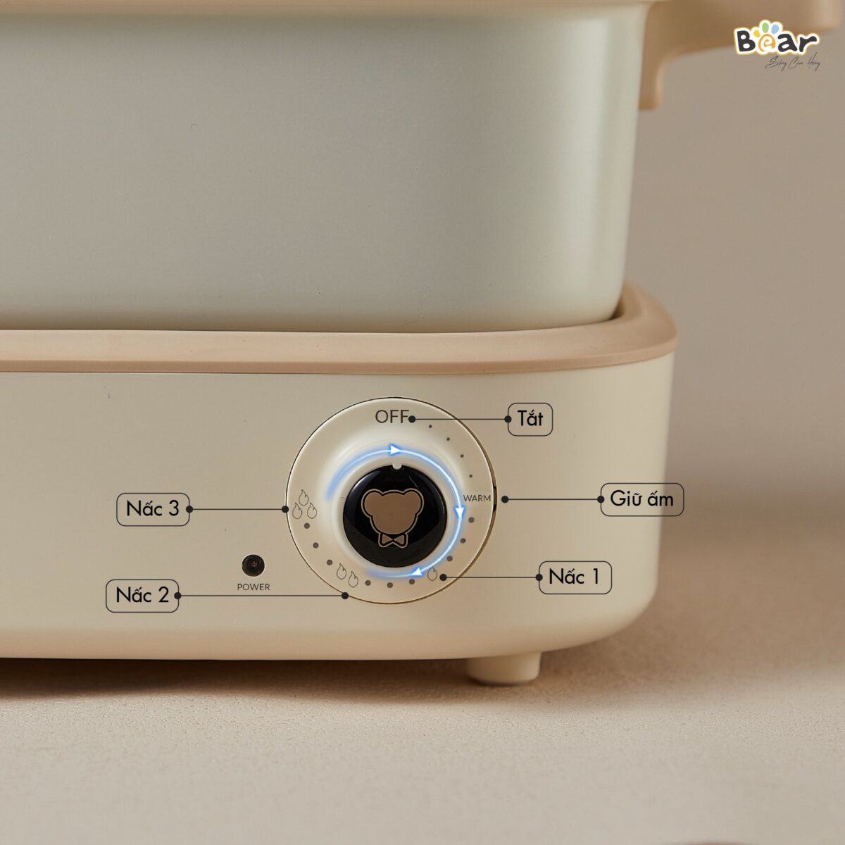 Nồi lẩu điện đa năng Bear 4L DHG-C40M1 (Bản Quốc Tế) - Ảnh 7