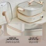 Nồi lẩu điện đa năng Bear 4L DHG-C40M1 (Bản Quốc Tế) - Ảnh 6