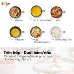 Nồi lẩu điện mini Bear đa năng 1,2L DRG-C12K1 (Bản Quốc Tế) - Ảnh 6