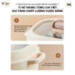 Nồi nấu chậm Bear 1,6L SB-NNC16 (Bản Quốc Tế) - Ảnh 5