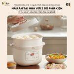 Nồi nấu chậm Bear 1,6L SB-NNC16 (Bản Quốc Tế) - Ảnh 7