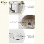 Nồi nấu chậm Bear 1,6L SUBE002 (Bản Quốc Tế) - Ảnh 5