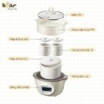 Nồi nấu chậm Bear 1,6L SUBE002 (Bản Quốc Tế) - Ảnh 3
