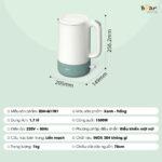 Ấm siêu tốc Bear 1,7L SZDH-Q17B1 (Tiếng Anh) - Ảnh 6