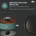 Ấm siêu tốc Bear 1,7L SZDH-Q17B1 (Tiếng Anh) - Ảnh 8