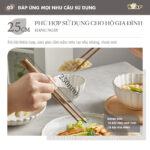 Bộ đũa gỗ thủ công Bear cao cấp CX-E0103 - Ảnh 6