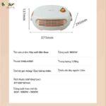 Máy sưởi Bear DNQ-A19B1 (Bản Quốc Tế) - Ảnh 4