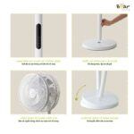 Quạt cây Bear điều khiển từ xa SB-QC47K (Bản Quốc Tế) - Ảnh 3