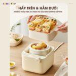 Nồi nấu chậm Bear 0,8L SB-NNC08 (Bản Quốc Tế) - Ảnh 3