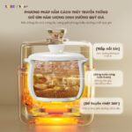 Nồi nấu chậm Bear 0,8L SB-NNC08 (Bản Quốc Tế) - Ảnh 6