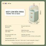 Máy làm sữa chua Bear 1L SB-SC12C (Bản Quốc Tế) - Ảnh 16