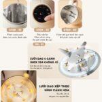 Máy làm sữa hạt Bear 0,6L SB-SH06C (Bản Quốc Tế) - Ảnh 15