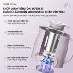 Máy làm sữa hạt Bear 0,6L SB-SH06D (Bản Quốc Tế) - Ảnh 6