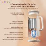 Máy làm sữa hạt Bear 1L SB-SH09Q (Bản Quốc Tế) - Ảnh 9