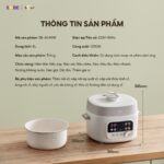 Nồi áp suất Bear 4L SB-AS40W (Bản Quốc Tế) - Ảnh 6