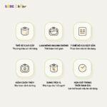 Nồi nấu chậm 1.0L Bear SB-NNC10 (Bản Quốc Tế) - Ảnh 3