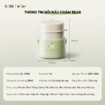 Nồi nấu chậm 1.0L Bear SC-4H10E (Bản Quốc Tế) - Ảnh 15