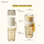 Máy xay sinh tố cầm tay Bear SB-MX04K (Bản Quốc Tế) - Ảnh 3