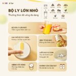 Máy xay sinh tố cầm tay Bear SB-MX04K (Bản Quốc Tế) - Ảnh 17