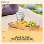 Máy xay sinh tố cầm tay Bear SB-MX04X (Bản Quốc Tế) - Ảnh 16