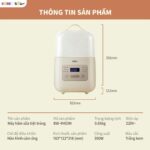 Máy hâm sữa tiệt trùng Bear BW-4H03M (Bản Quốc Tế) - Ảnh 16