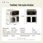 Nồi chiên không dầu 6L Bear AF-4H15J (Bản Quốc Tế) - Ảnh 16