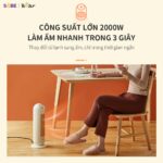 Máy sưởi gốm Bear SH-4H20A (Bản Quốc Tế) - Ảnh 5