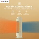 Máy sưởi gốm Bear SH-4H20A (Bản Quốc Tế) - Ảnh 7
