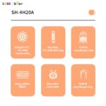Máy sưởi gốm Bear SH-4H20A (Bản Quốc Tế) - Ảnh 14